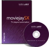 Press image for moviejaySX Netcaster DVD box